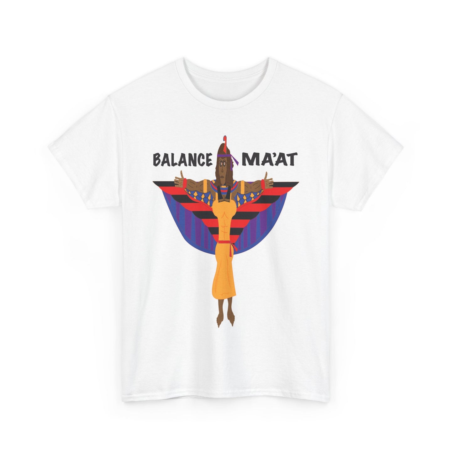 Ma'at Balance Unisex Heavy Cotton Tee