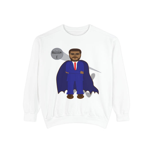 Harriet Tubman to Malcolm X Unisex Garment-Dyed Sweatshirt