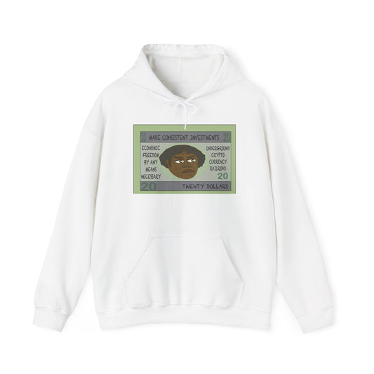 The Underground Crypto Currency Railroad Unisex Heavy Blend™ Hooded Sweatshirt